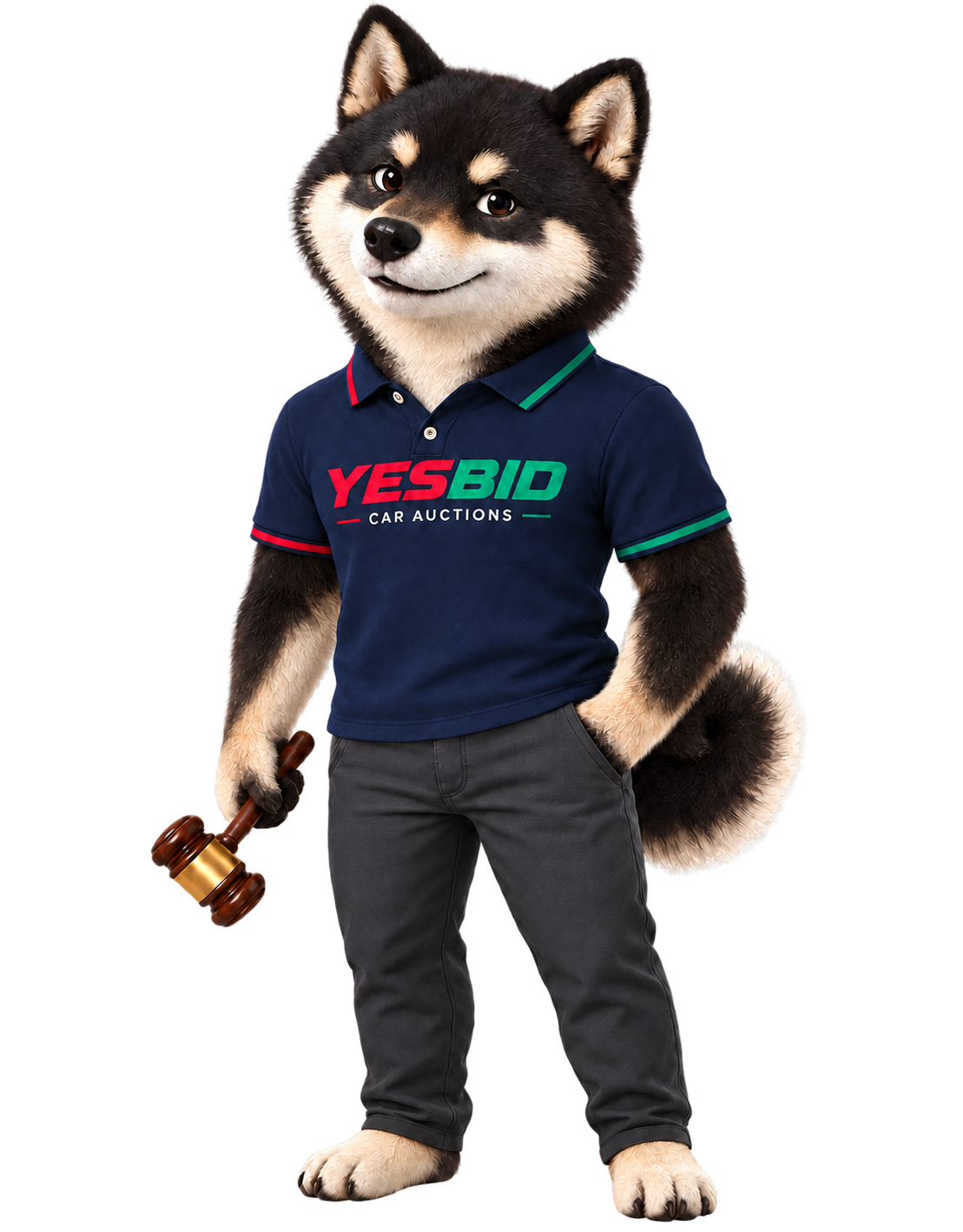 Banditore Shiba Inu YESBID